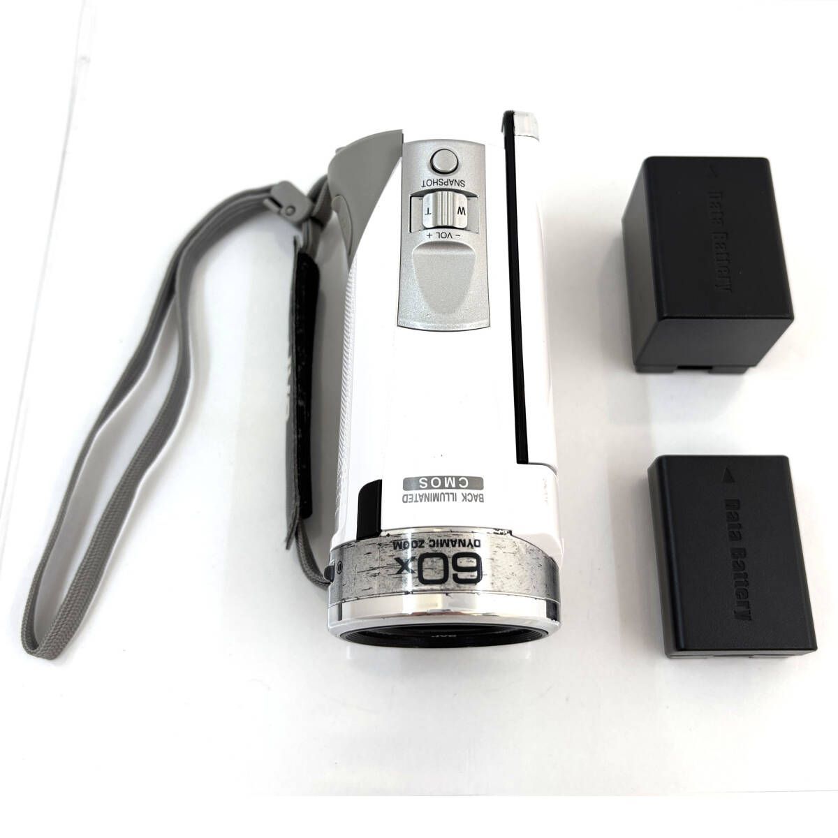 液晶に僅かな汚れあり分お値引き9,999円～【JVC】GZ-E750-W デジタル