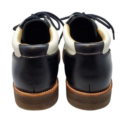 オイルドレザーオックスフォードブーツ 靴