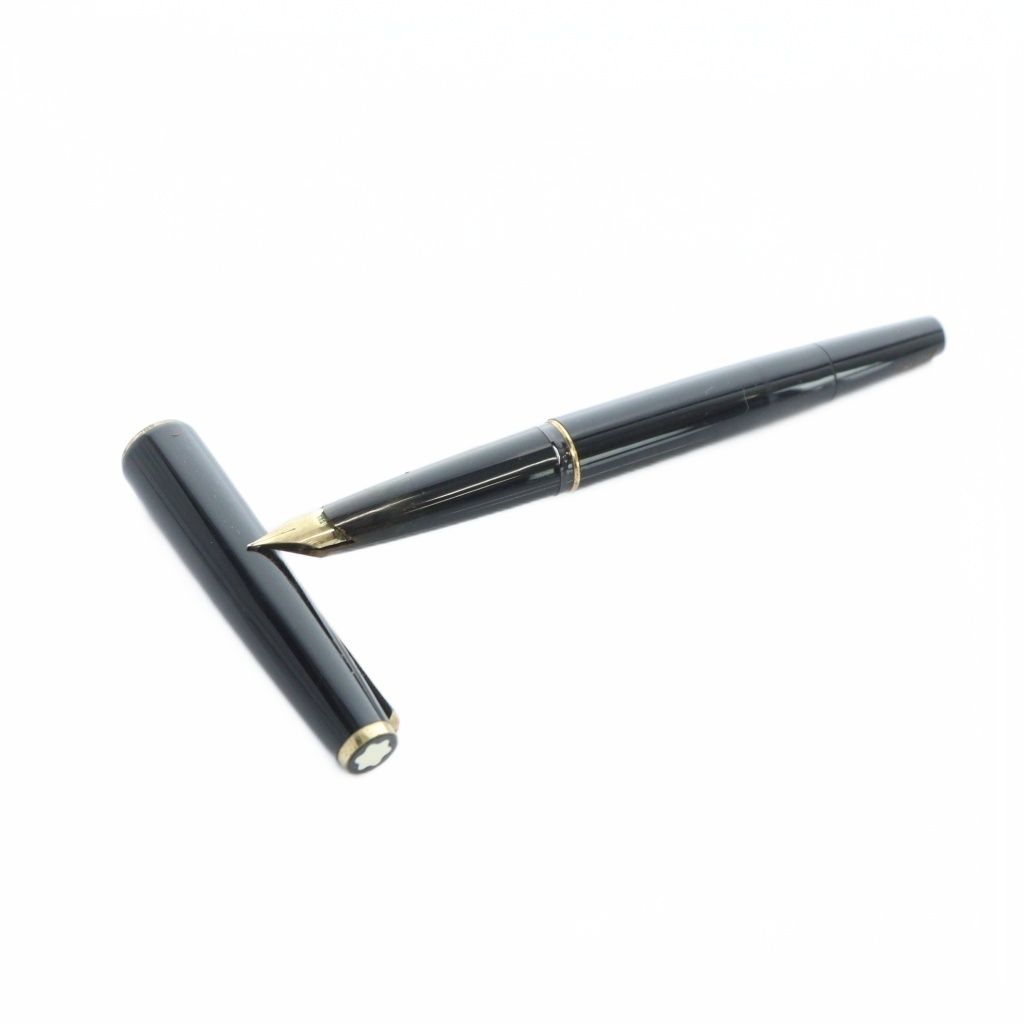 モンブラン MONT BLANC 320 万年筆 筆記用具 文房具 ロゴ 筆記未 黒 ブラック GY 11 |MQ