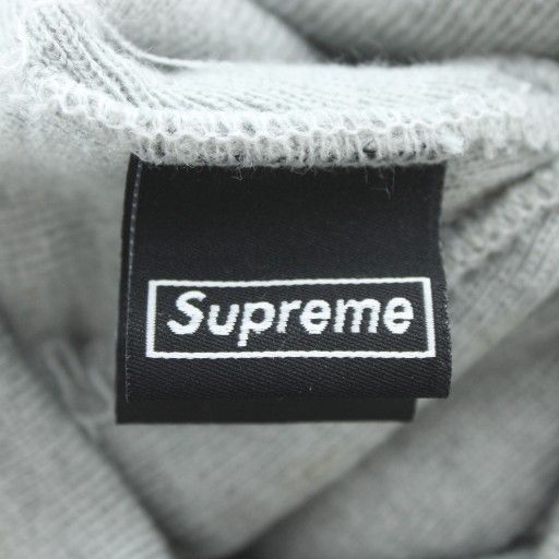  シュプリーム SUPREME × ニューエラ ERA 帽子 ニット帽 ビーニー ボックスロゴ 刺繍 グレー XZ GY 18 帽子 メンズ