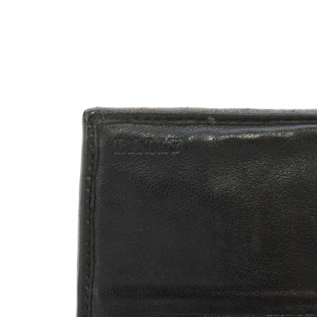 バリー BALLY 長財布 二つ折り 購入 レザー キルティング ロゴ