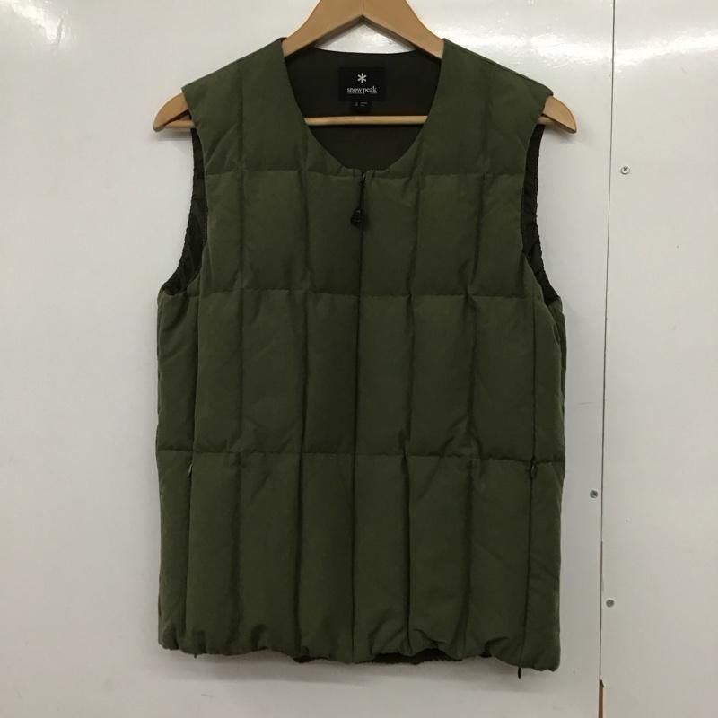 Snow Peak スノーピーク ベスト JK 16 AU 107 ダウン フェザー