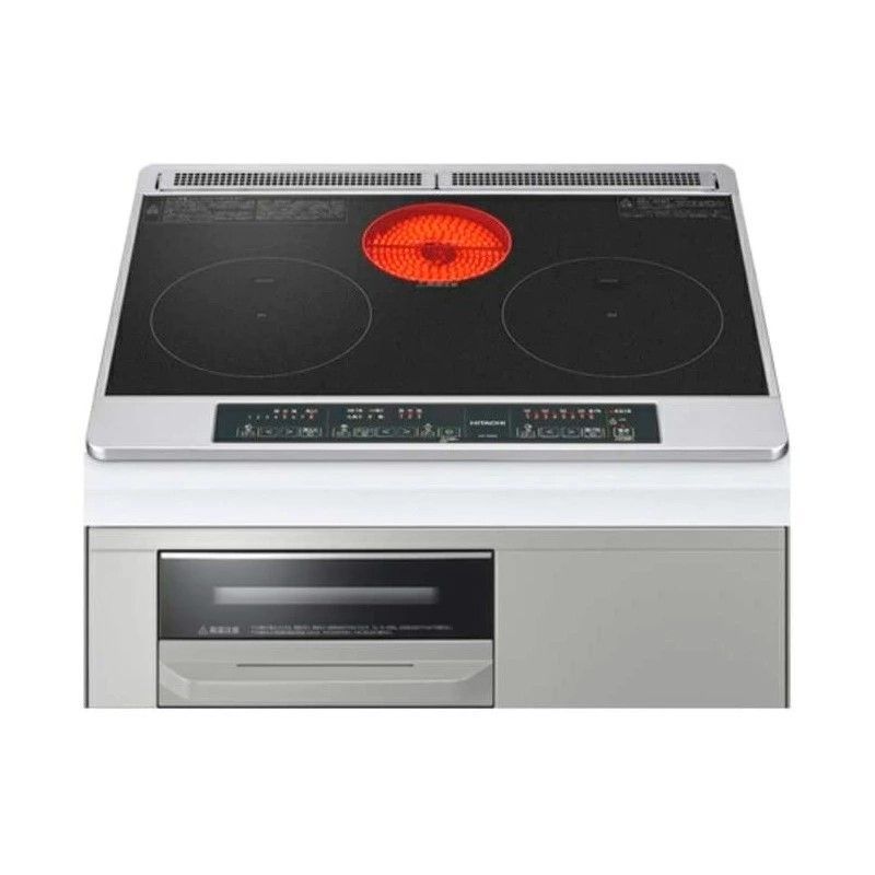 日立 IHクッキングヒーター ビルトイン 幅60 cm 200 V 2口IH IHヒーター ラジエントヒーター IH調理器 IHコンロ グリル HT M 6 S K