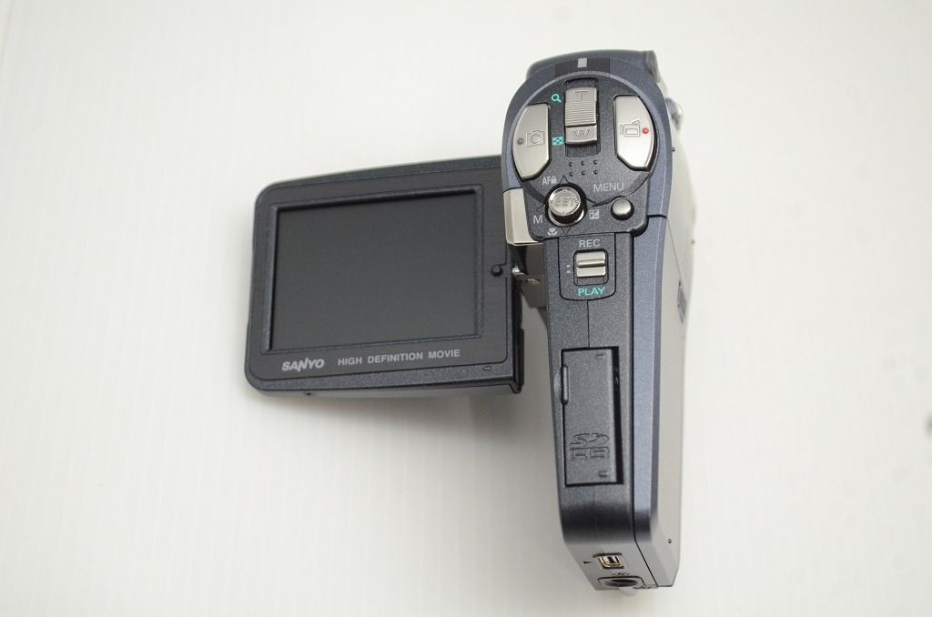 美品 SANYO サンヨー Xacti DMX-HD2 ブラック デジタルビデオカメラ