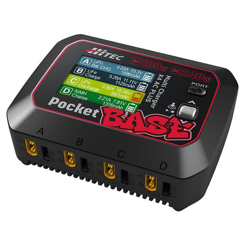 メーカー ハイテック 充電器 Multi Charger X 4 AC PLUS