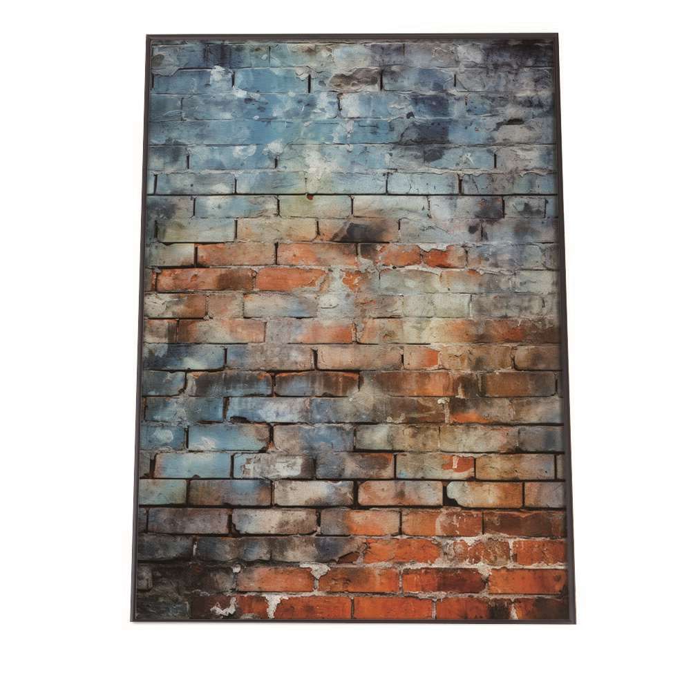 オトページ B2サイズ（約51x73cm）】【lh-poster-2425】【フレーム付き】レンガ 石