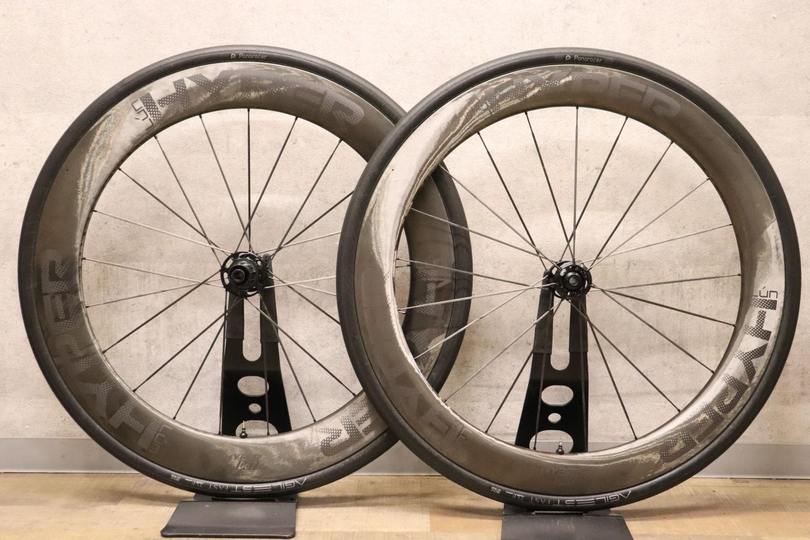 ウィンスペース ルンハイパー LUN HYPER 23 D 67 カーボン チューブレスレディ シマノ 12 11 S ホイールセット