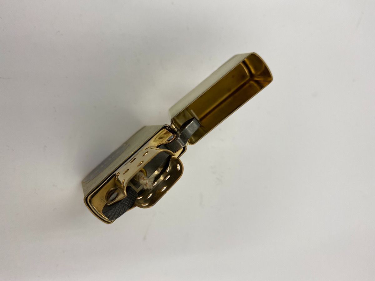 未着火品 Zippo 1986年製 240 1937 ブラッシュブラス 簡単操作 ライター本体 