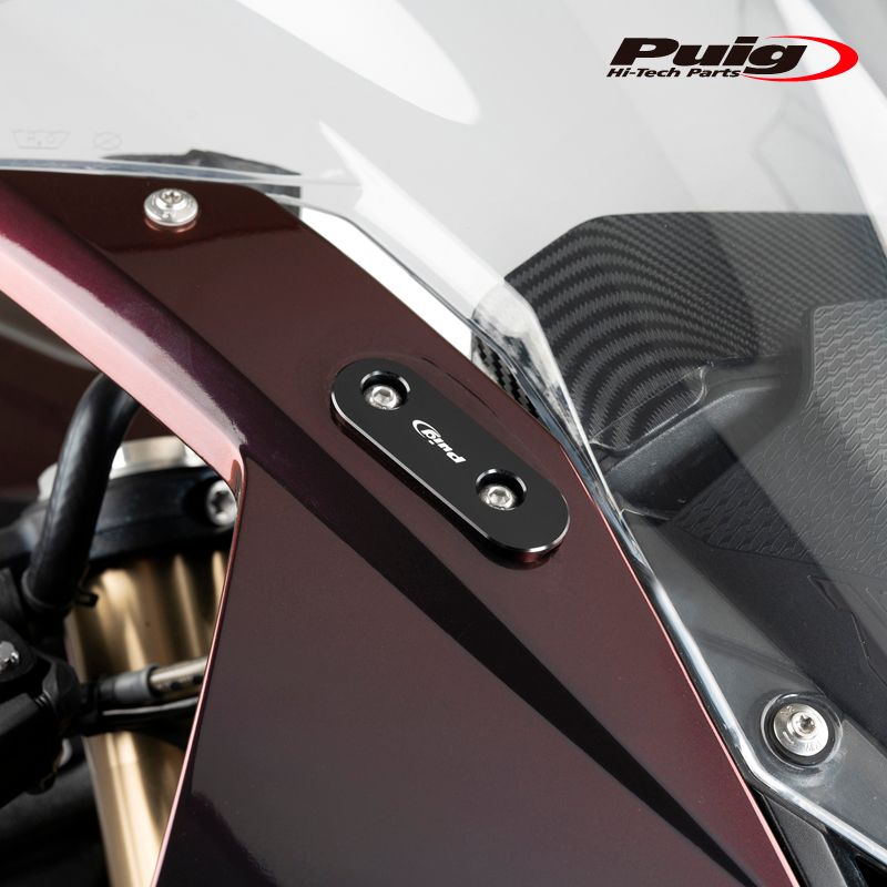 Puig 21562N REARVIEW MIRRORS CAPS [BLACK] BMW S1000RR (23-24) M1000RR (23-24) プーチ バック ミラーキャップ