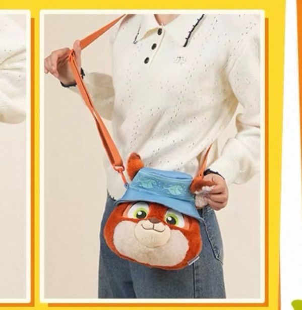 海外限定 ニック ジュディ potdemiel ポシェット ズートピア2