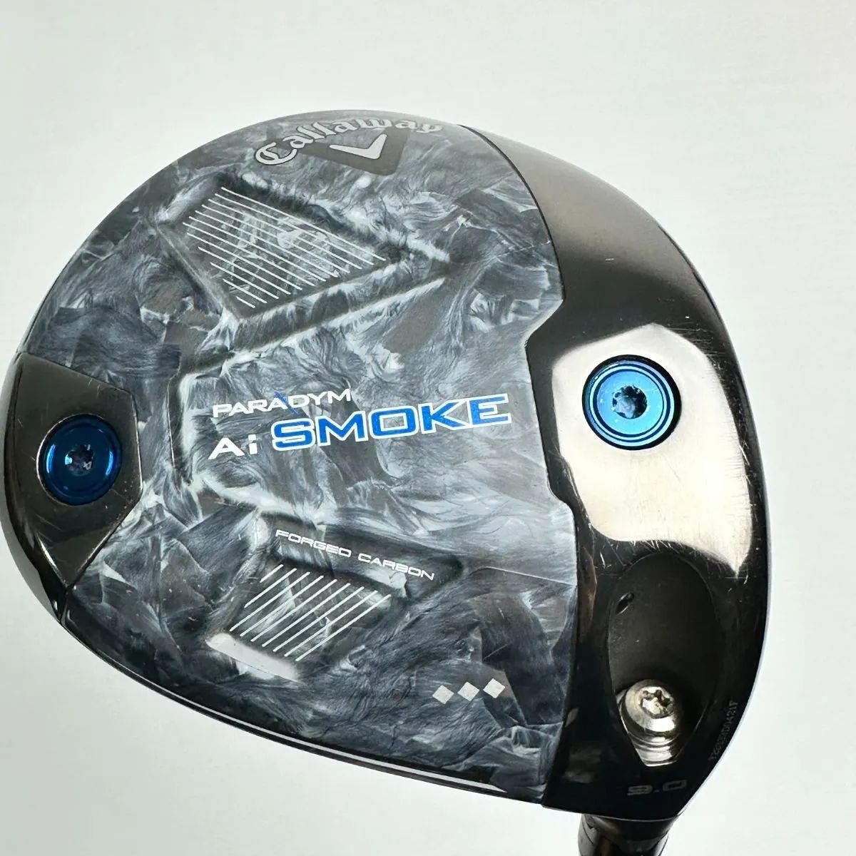キャロウェイ PARADYM Ai SMOKE ドライバー トリプルダイヤモンド 9度 テンセイブラック60 S 45.5インチ 1 W シャフト グリップ