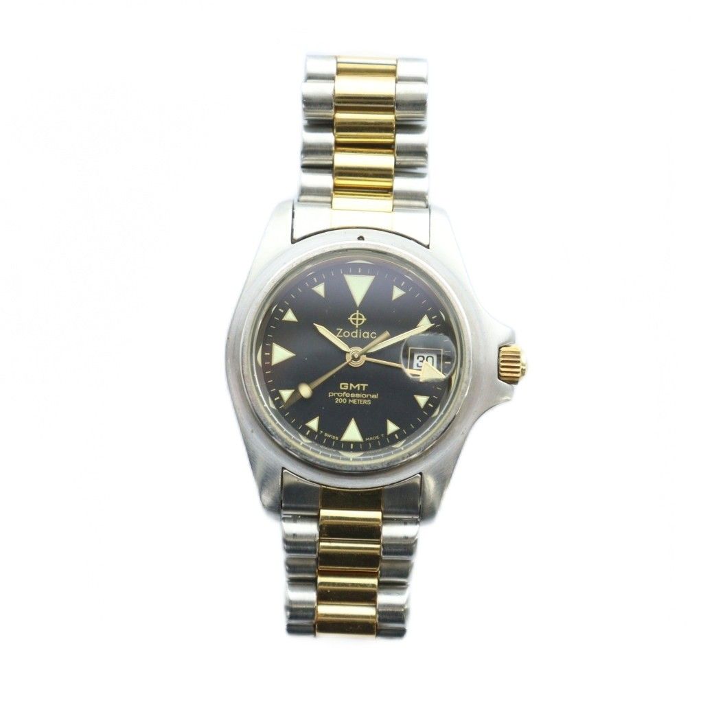 ゾディアック Zodiac 813.22.06 GMT プロフェッショナル 200M 腕時計