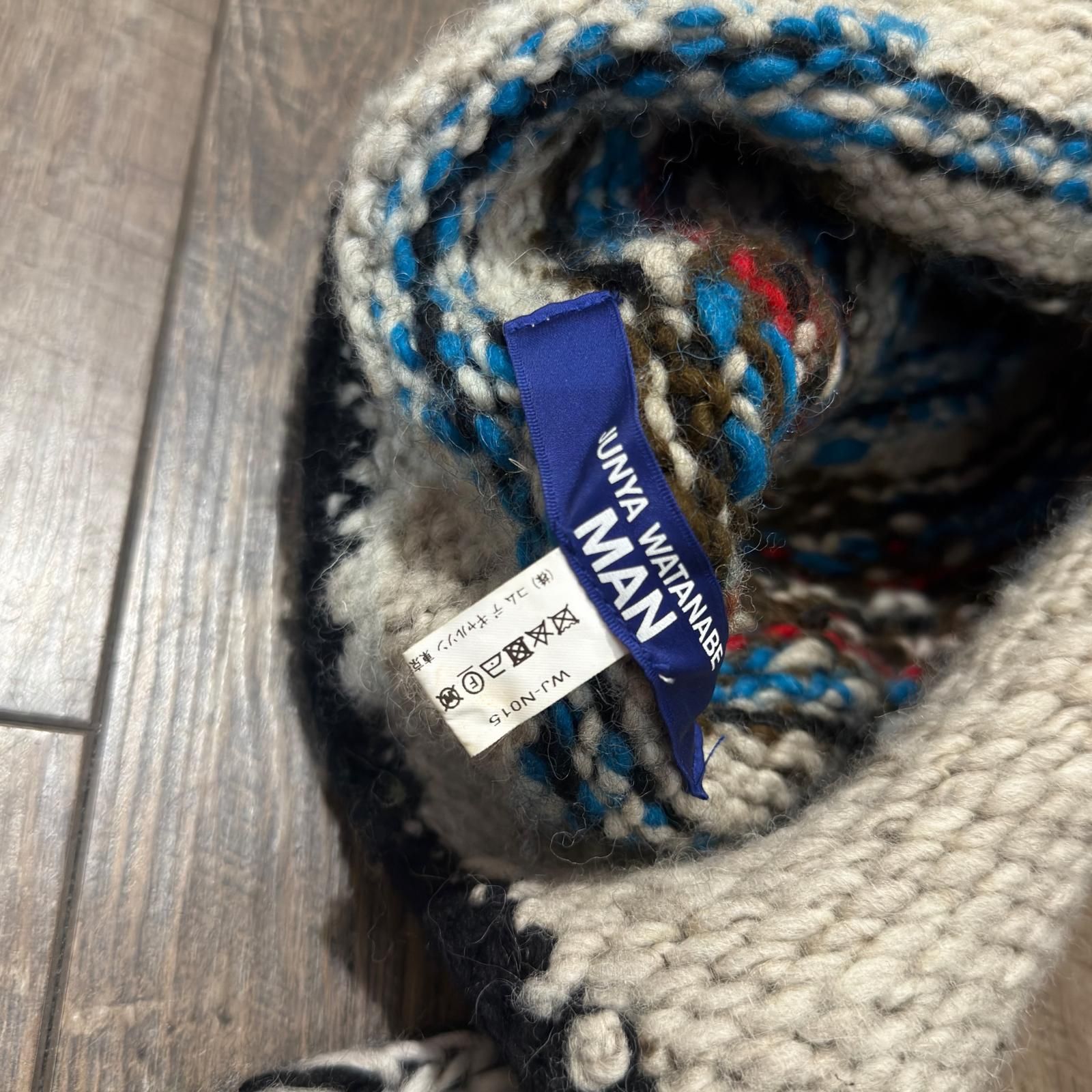 JUNYA WATANABE COMME des GARCONS 22AW ウール 帽子 ニットキャップ