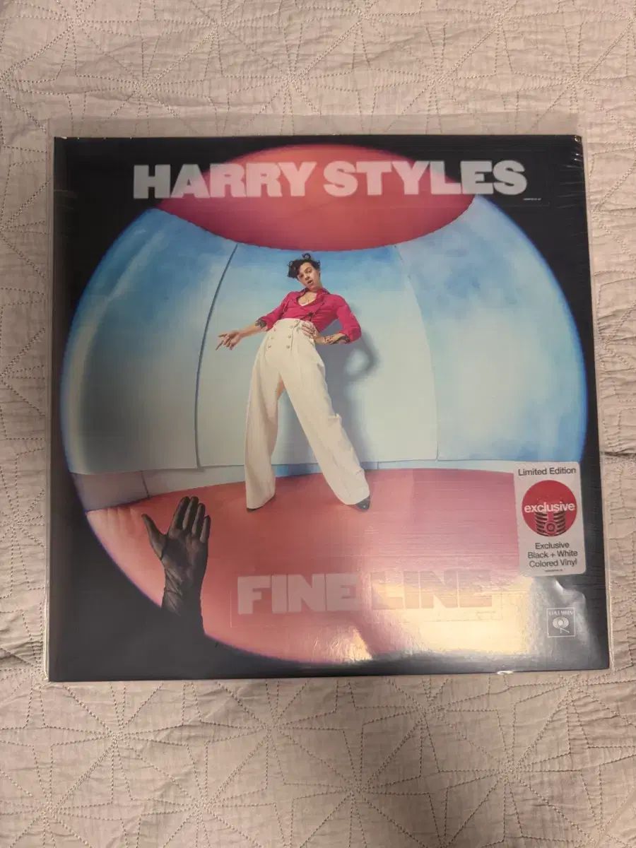 Harry styles fine line 限定版 限定盤 期間限定 lp 未開封 ブラックホワイト