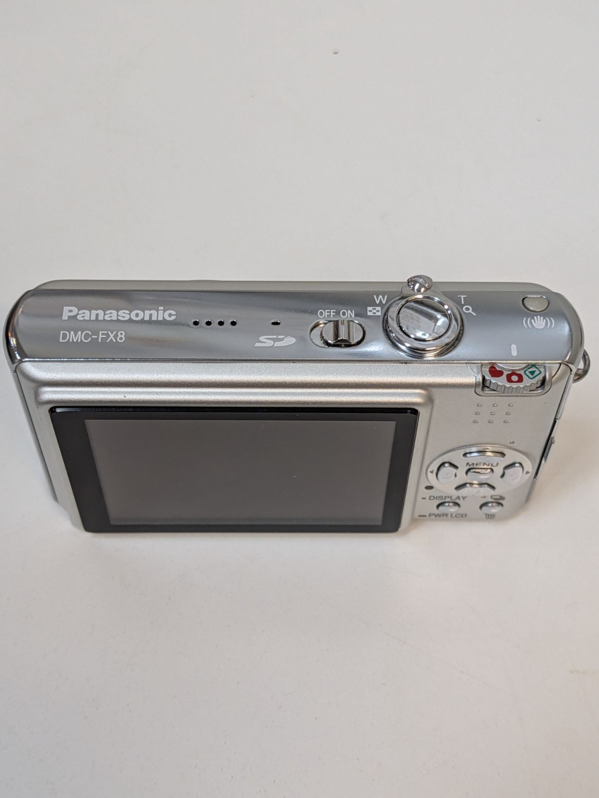動作確認済】Panasonic LUMIX デジタルカメラ DMC‐FX8 シルバー