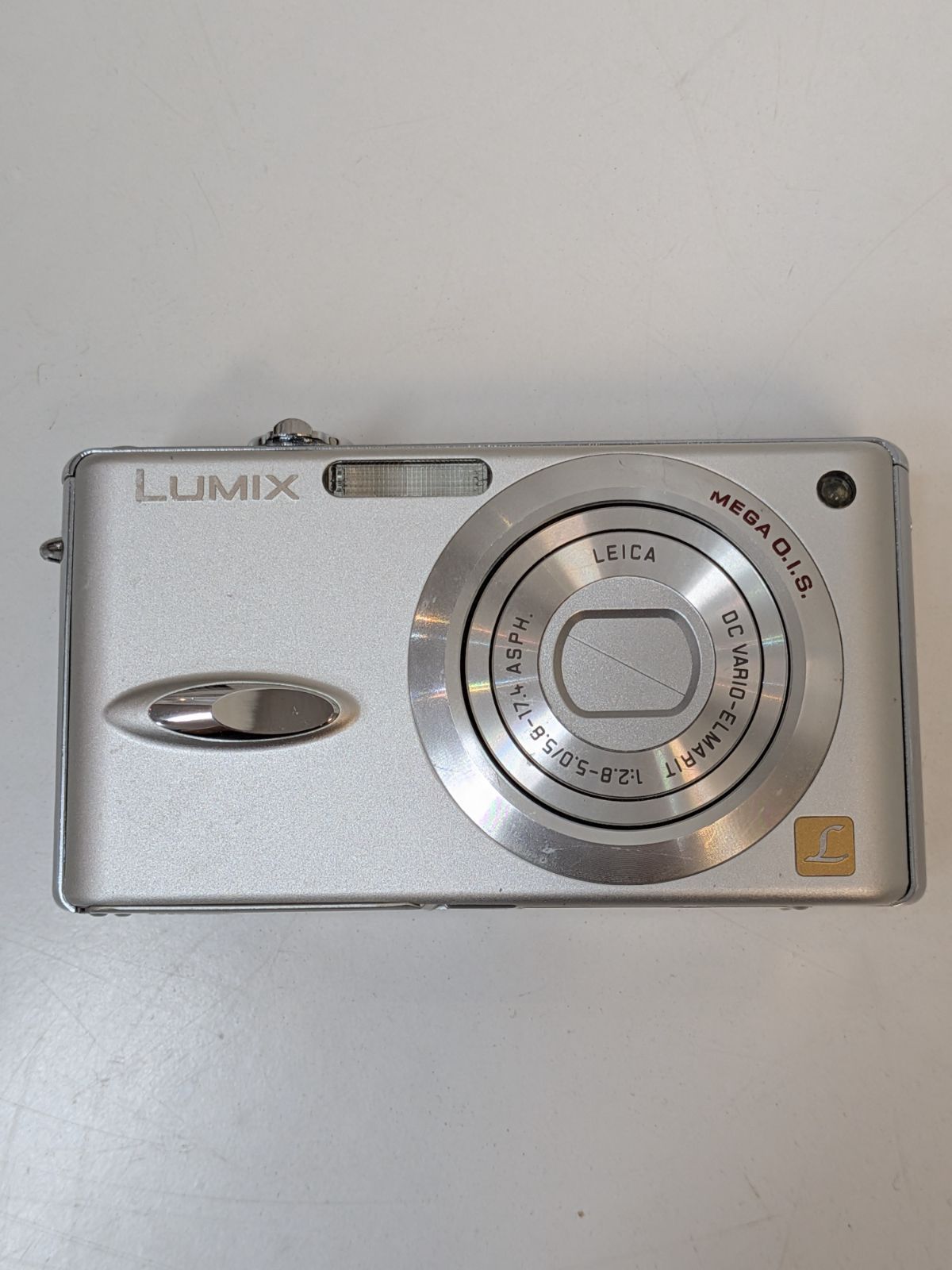 動作確認済】Panasonic LUMIX デジタルカメラ DMC‐FX8 シルバー