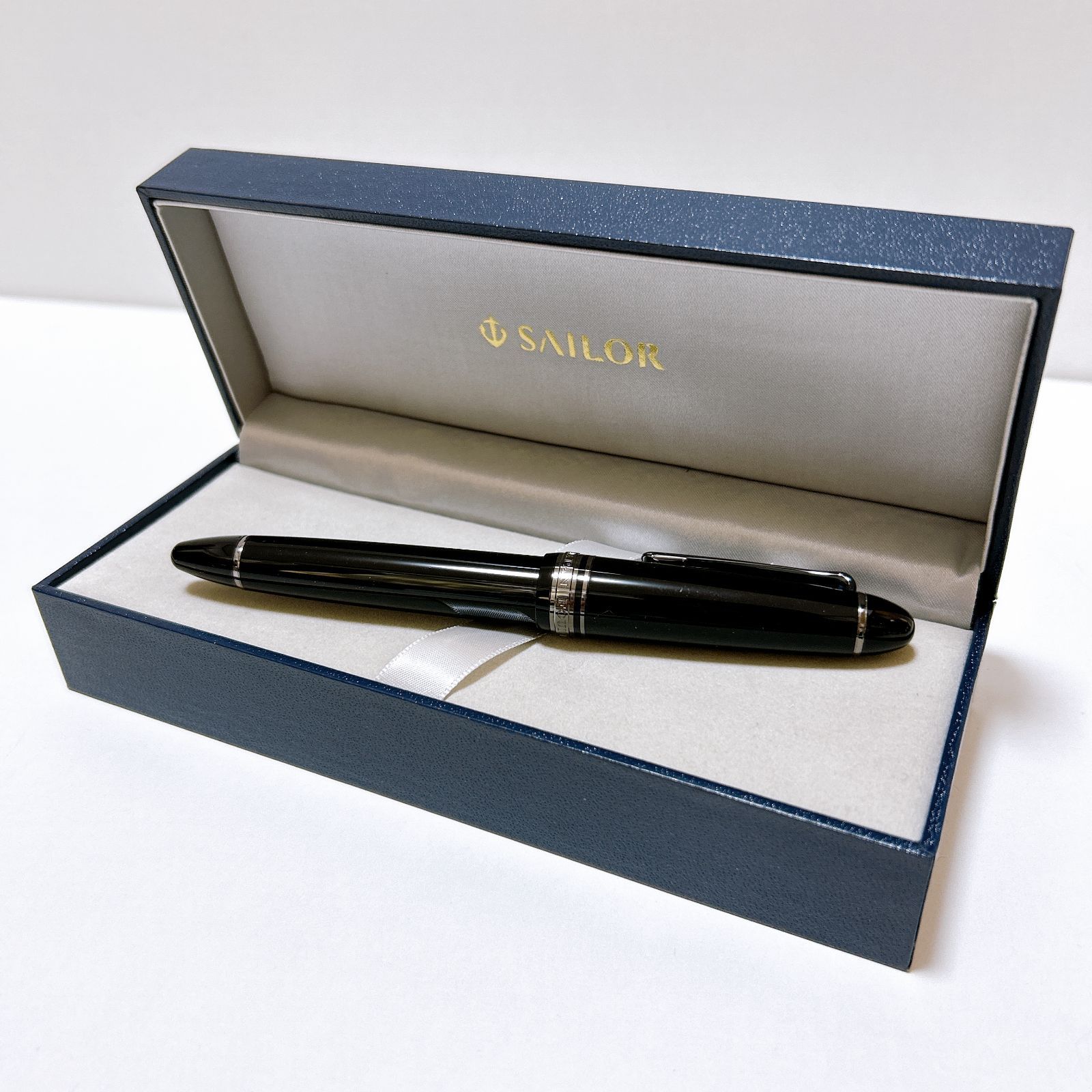 SAILOR セイラー ブラックスター 万年筆 ケース付き インクないため筆記未 管理番号