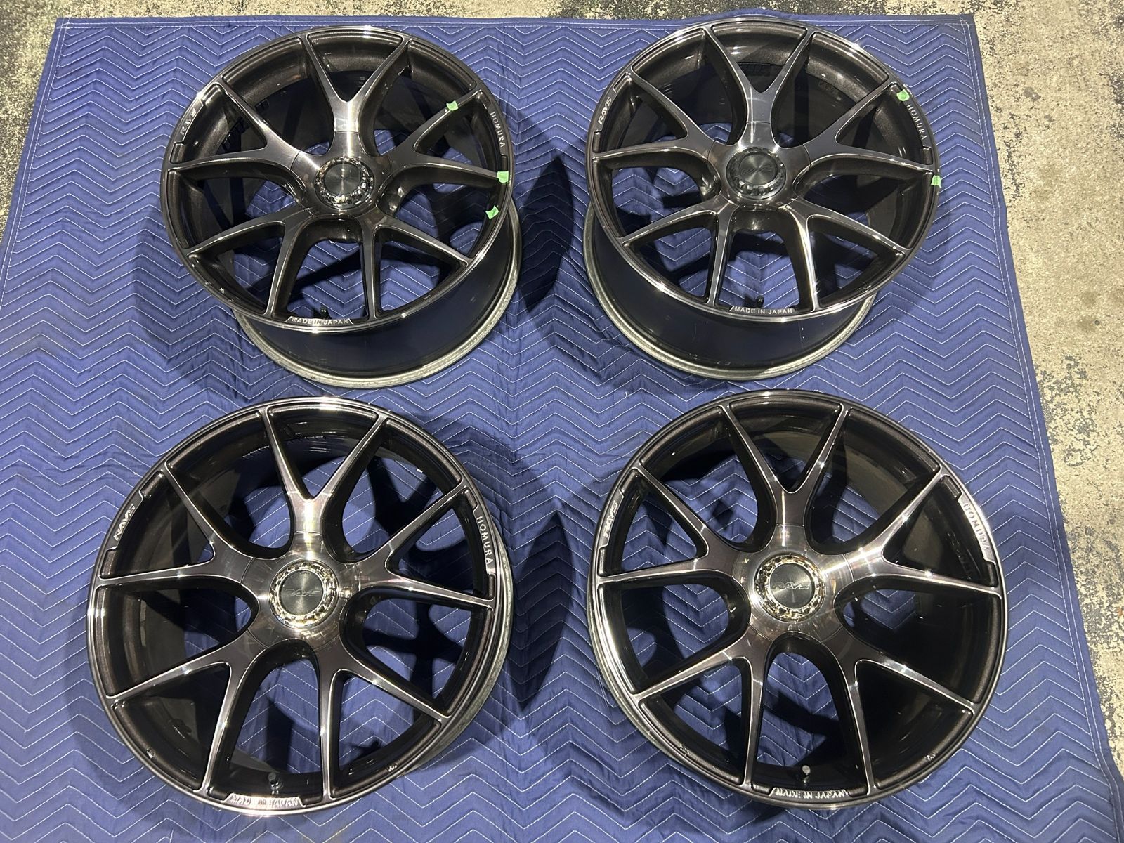 RAYS HOMURA ホムラ 2 5 s 19インチ 8 J 38 PCD 114 3 H