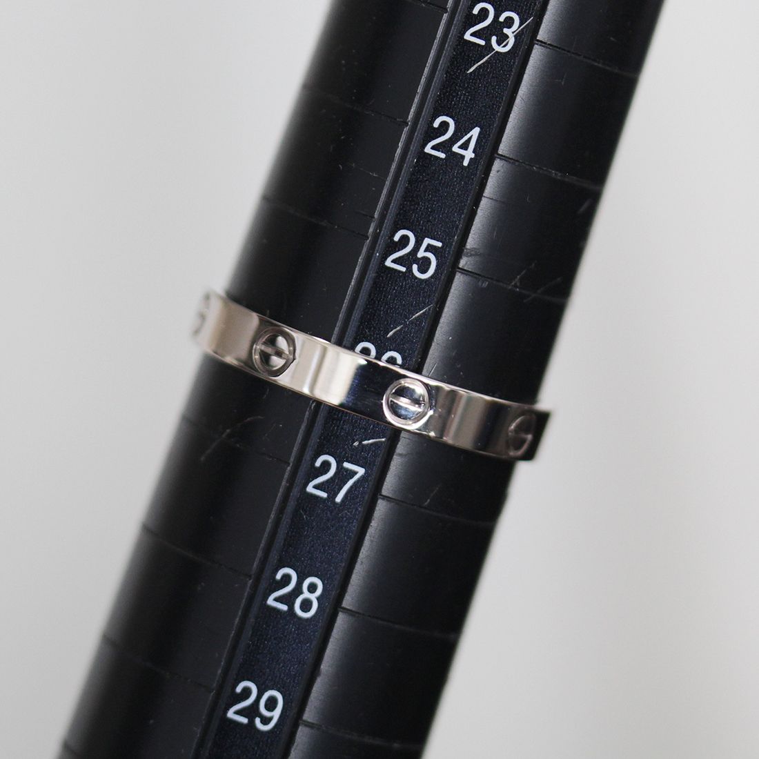 カルティエ ミニラブリング 26号(67) K18WG メンズ E1946 - メルカリ