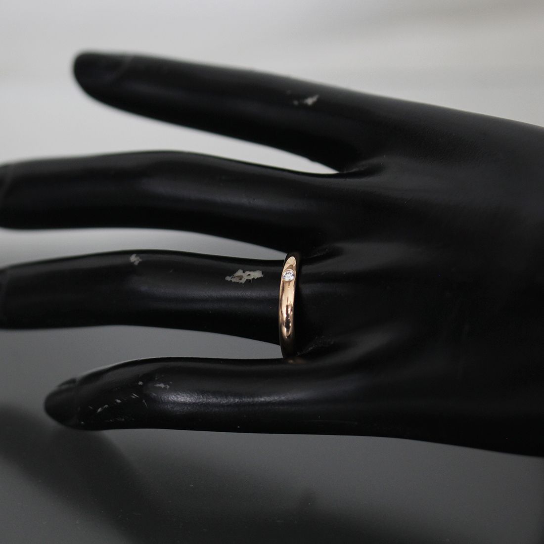  ハリーウィンストン ダイヤ リング 16 5号 K 18 PG 箱保 袋 E 1912 リング 指輪 アクセサリー