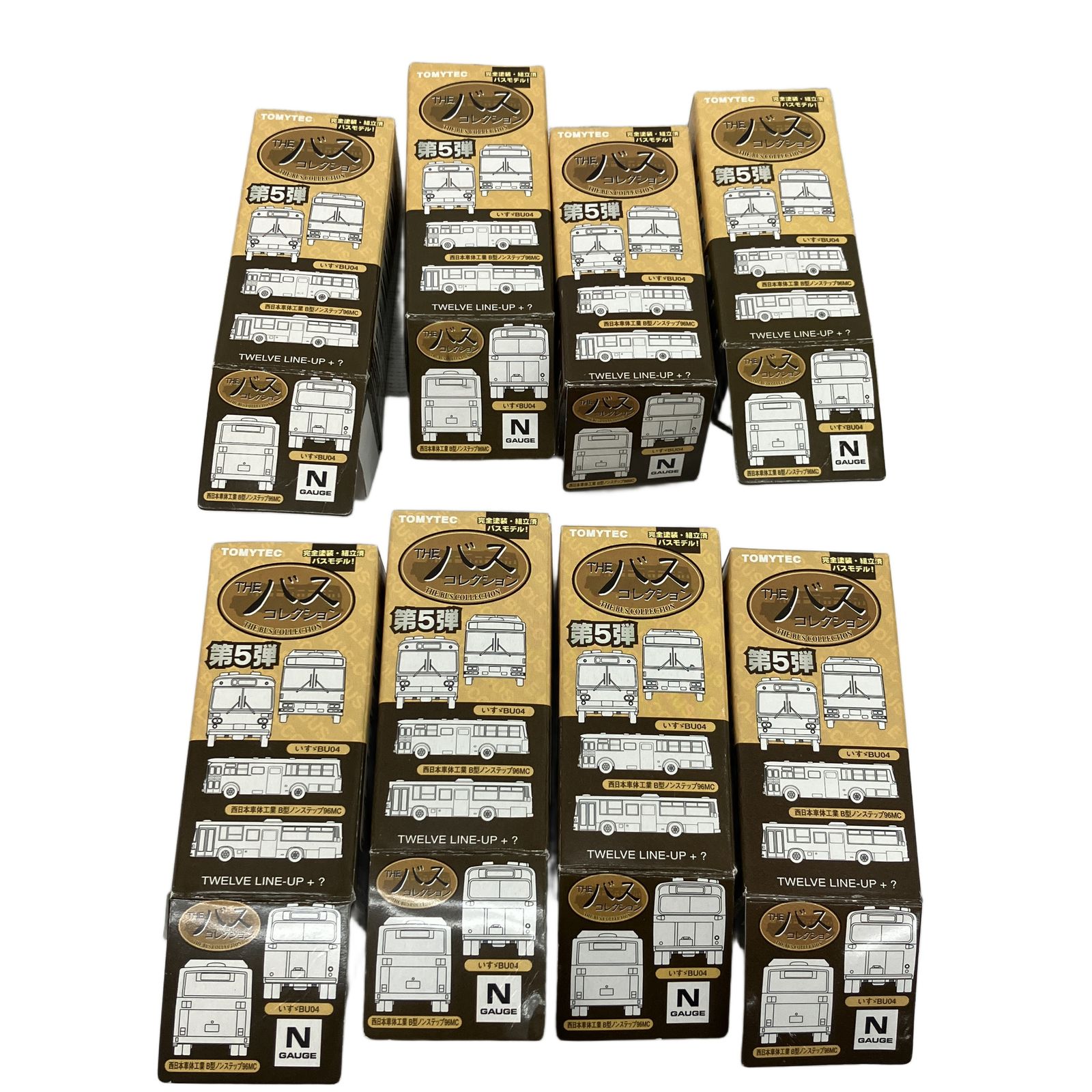 TOMYTEC バス 第5弾 BOX販売 バスコレ 96 MC 東京都交通局 ×8点