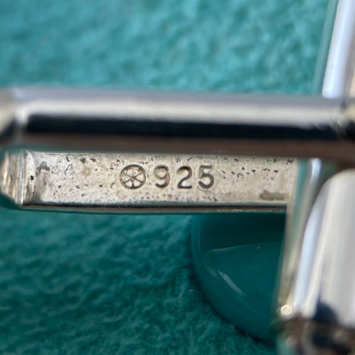 ティファニー ボタン コンビ カフス 925 750 WH10fe - メルカリ