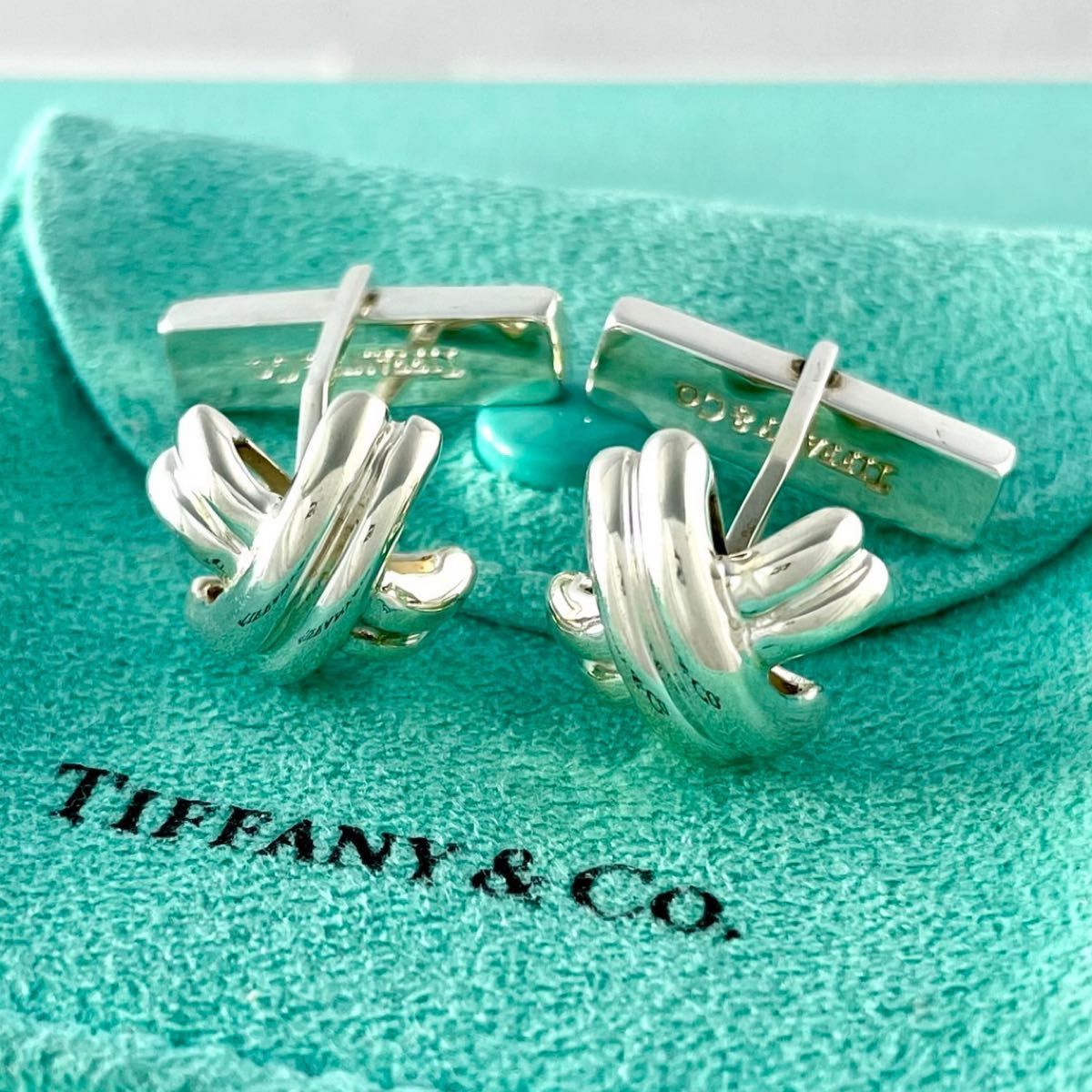 ティファニー シグネチャー カフス シルバー 925 WH 8 fe