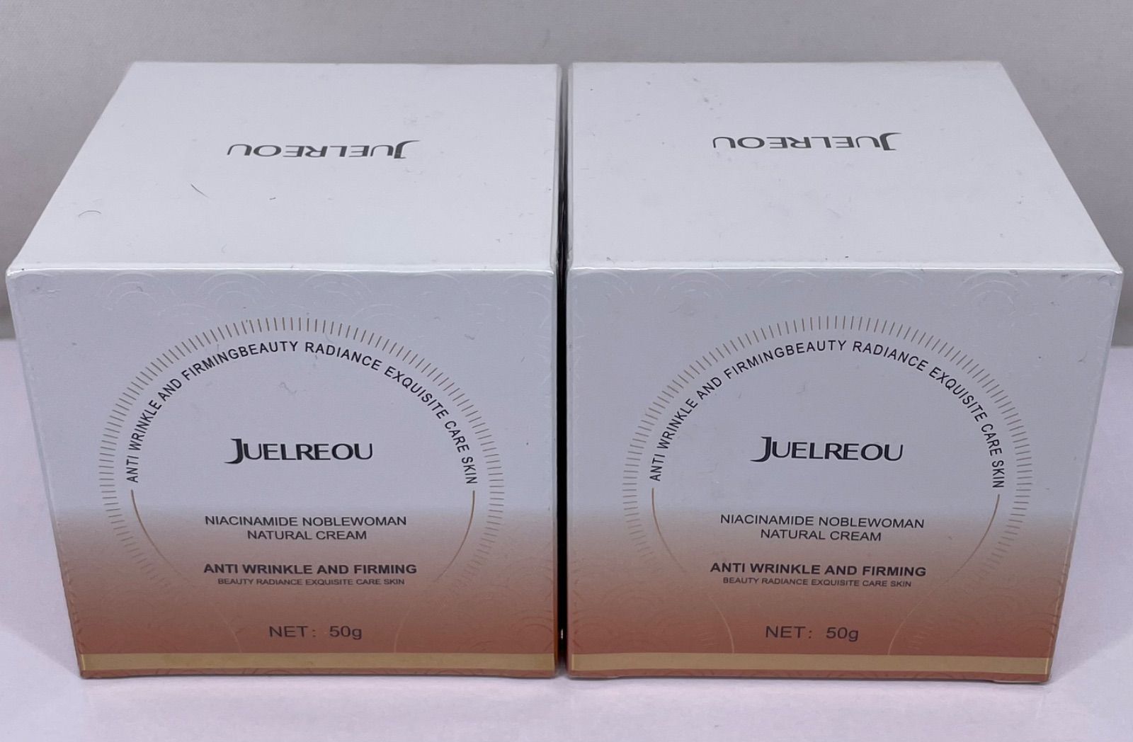 JUELREOU ナイアシンアミド ナチュラルクリーム 50g×2個セット - メルカリ