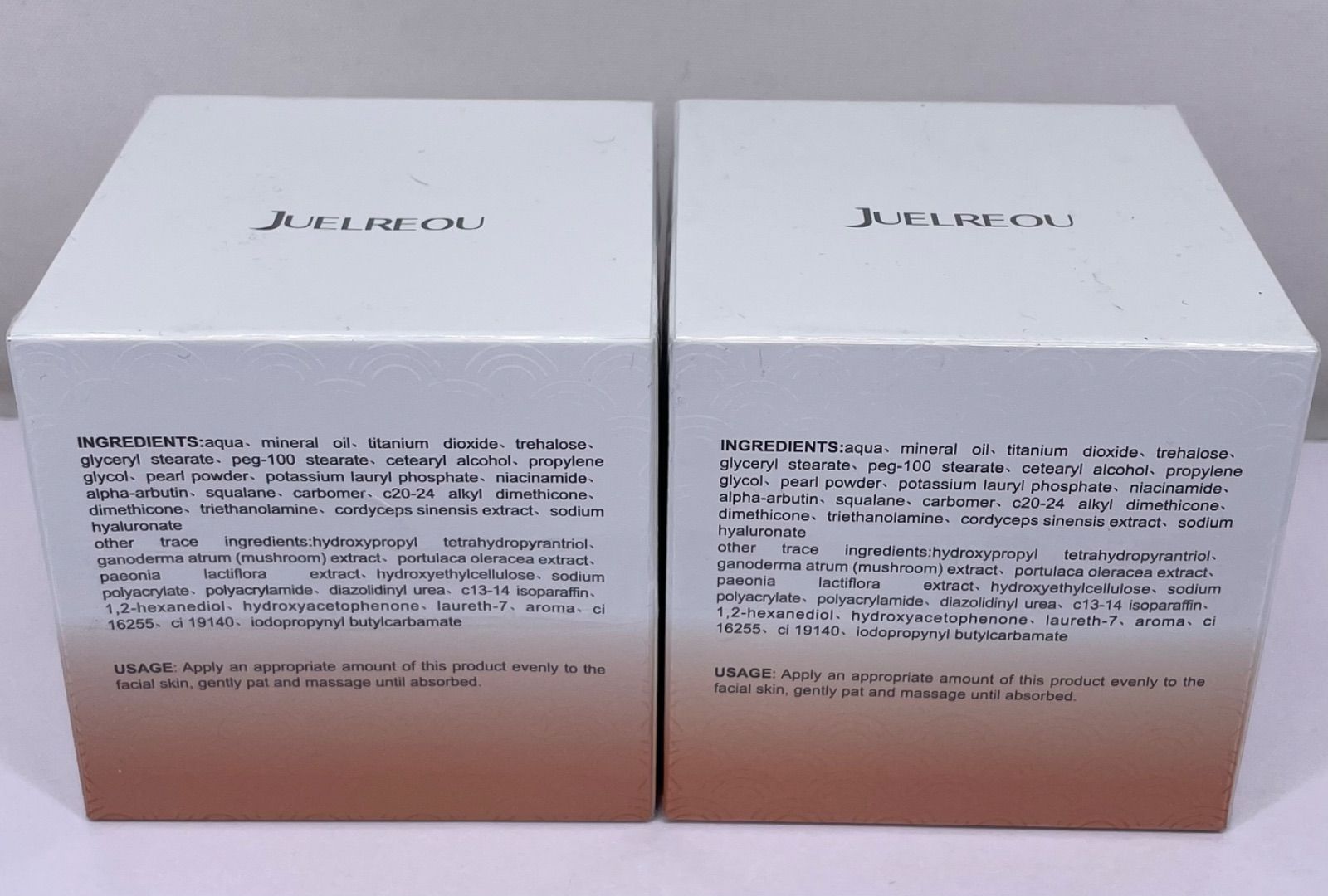 JUELREOU ナイアシンアミド ナチュラルクリーム 50g×2個セット - メルカリ