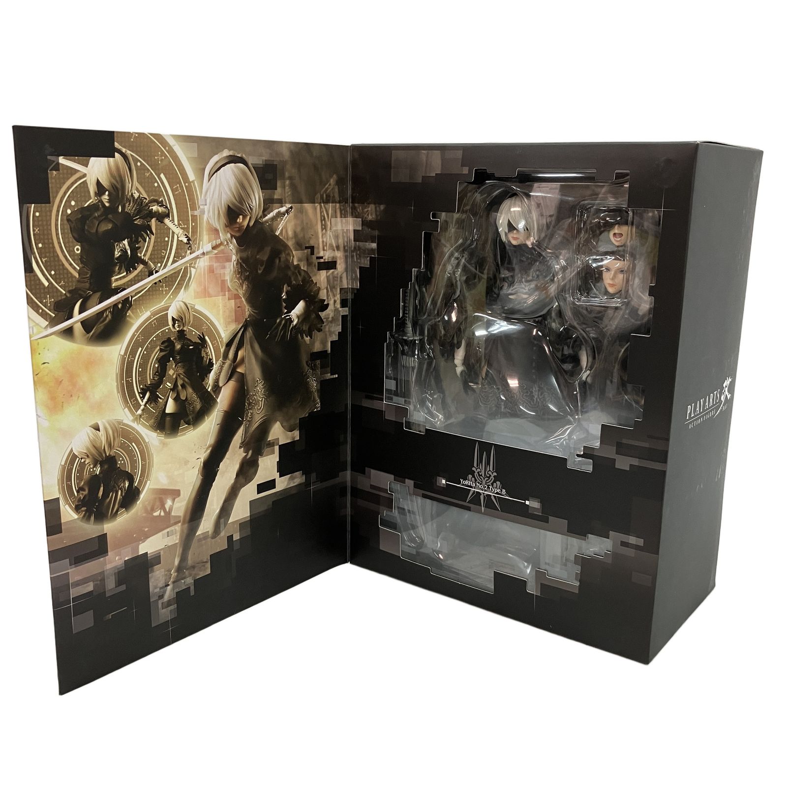 中古 PLAY ARTS改 2B DX版&A2 DX版セット 箱なし 中古 PLAY ARTS改 2B
