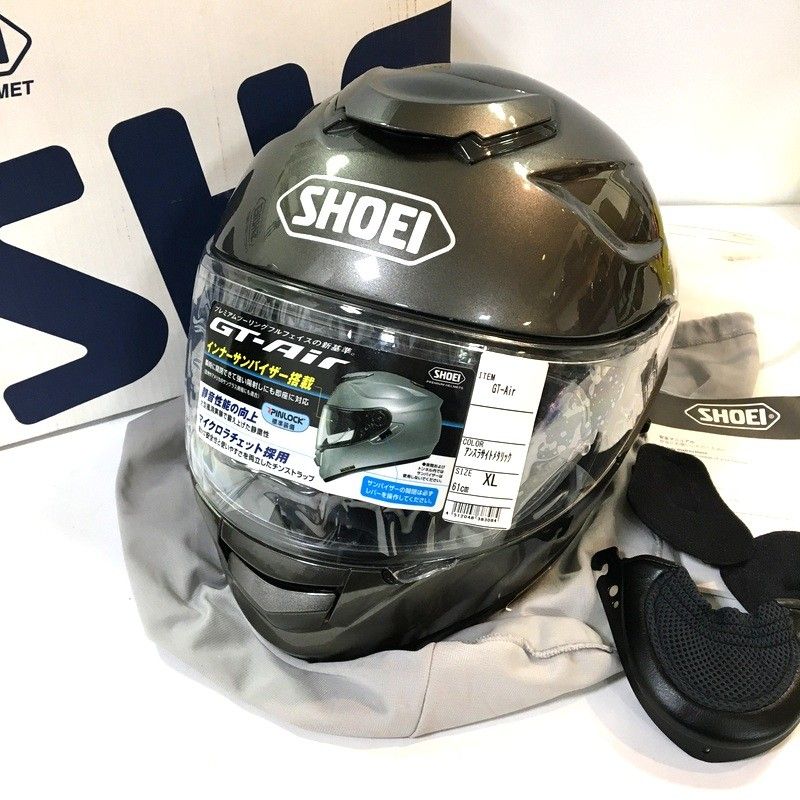 SHOEI ショウエイ GT-Air フルフェイスヘルメット 除菌消臭済 XLサイズ