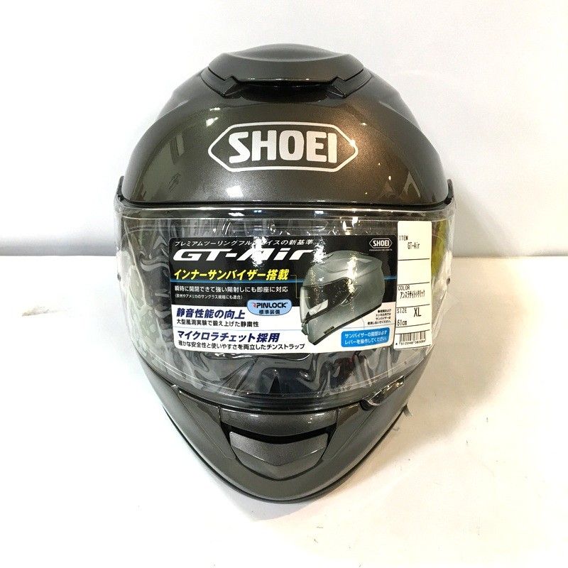 SHOEI 新古 SHOEI GT-Air XLサイズ アンスラサイトメタリック GT-Air