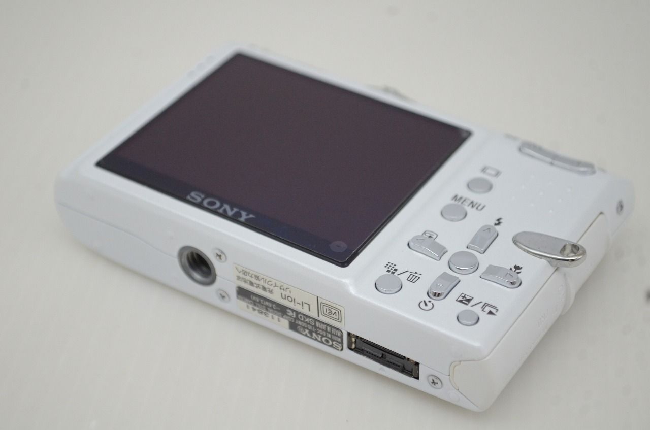 SONY ソニー サイバーショットDSC-T10 ホワイト デジカメ Amazon | Cyber-shot DSC-T10 ホワイト SONY | コンパクト 通販