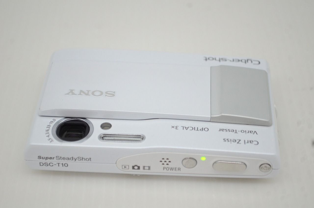 SONY ソニー サイバーショットDSC-T10 ホワイト デジカメ Amazon | Cyber-shot DSC-T10 ホワイト SONY | コンパクト 通販