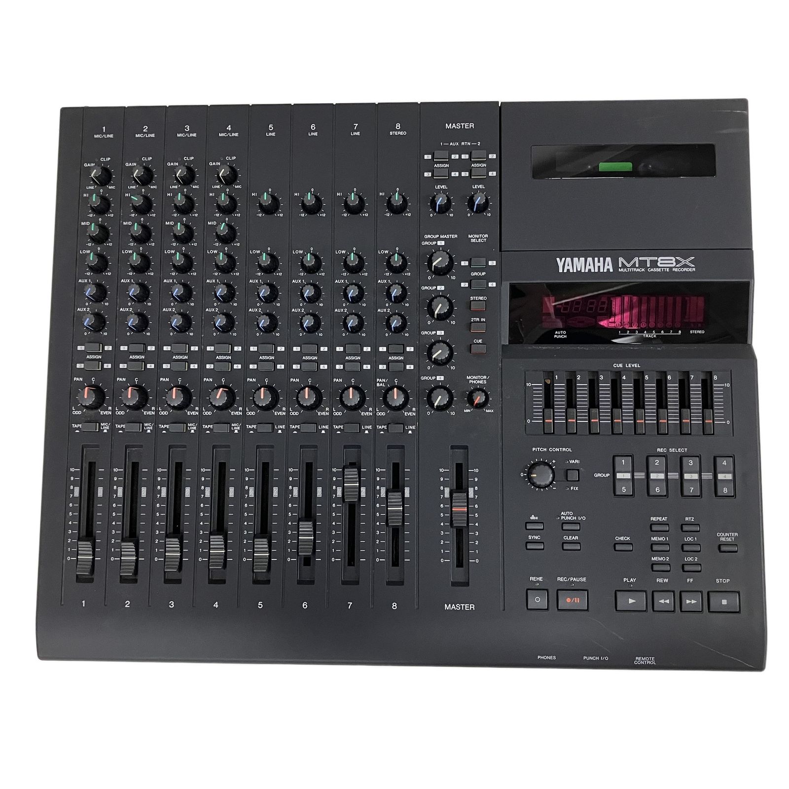 YAMAHA MT8X マルチトラックレコーダー MTR カセットテープ 8トラック