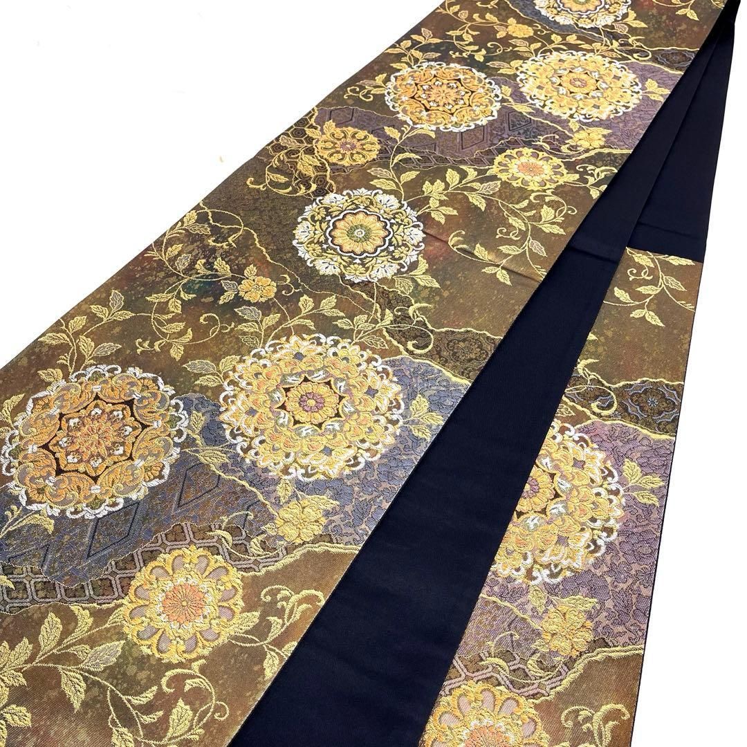 着物と帯 時流】F25995t◇正絹 袋帯◇長尺 金糸 未使用品 - メルカリ
