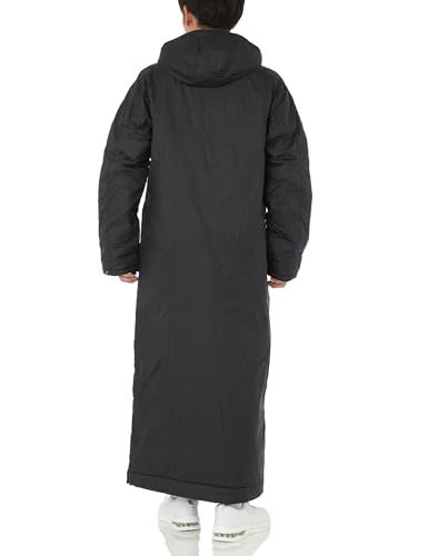 アディダス adidas スーパーロング パデッドコート メンズ ブラック|ホワイト KSA 20-JP 4652