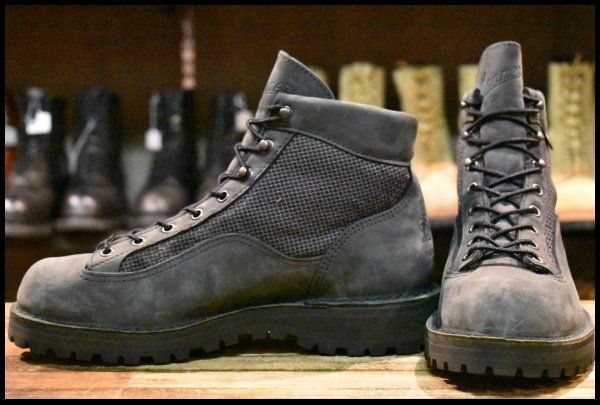 8 EE 白タグ Danner ダナー ケブラーライト2 33852 グレー 黒 ヌバック ゴアテックス GORE TEX トレッキング ブーツ FK 373
