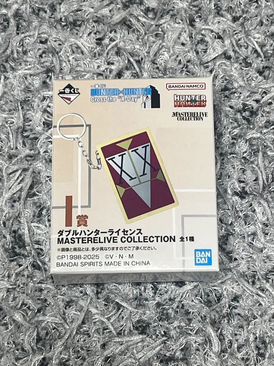 現物 HUNTER X day ダブルハンター ライセンス キーホルダー
