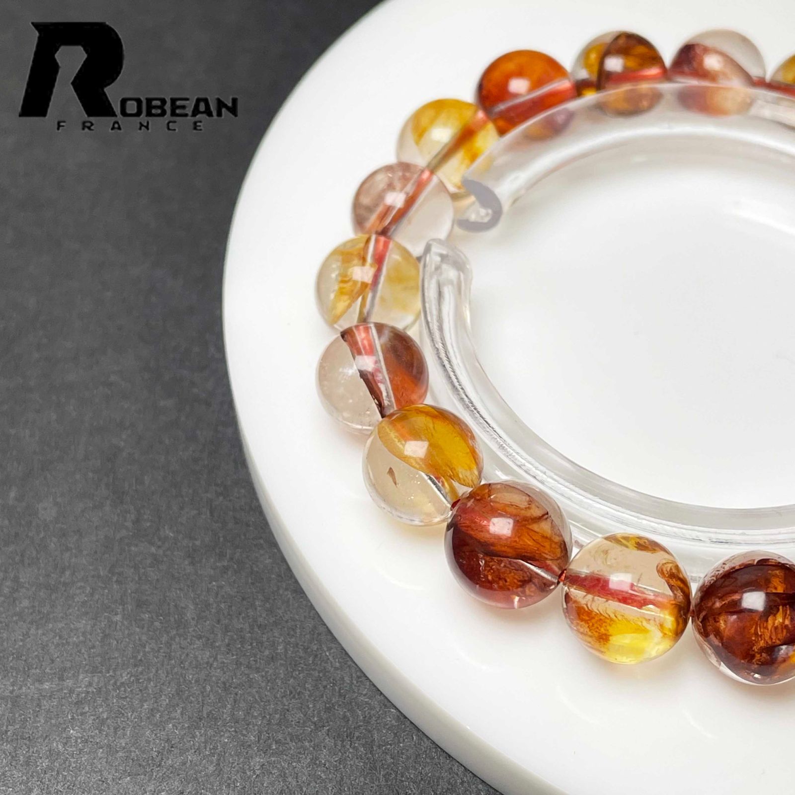 夢色 EU製 定価14万円☆ROBEAN・オーロラクォーツ☆パワーストーン 