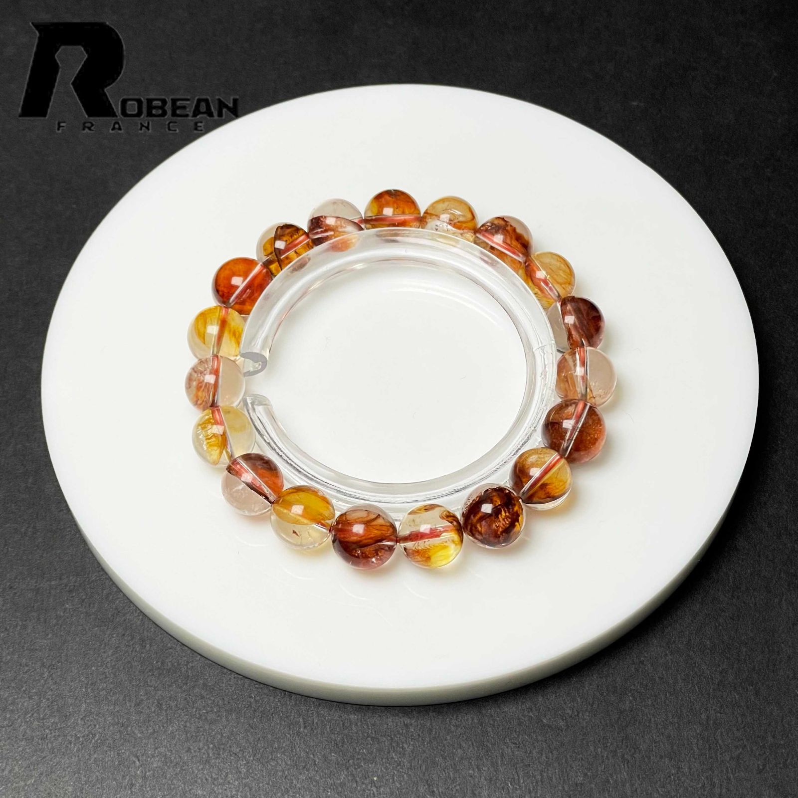 夢色 EU製 定価14万円☆ROBEAN・オーロラクォーツ☆パワーストーン 