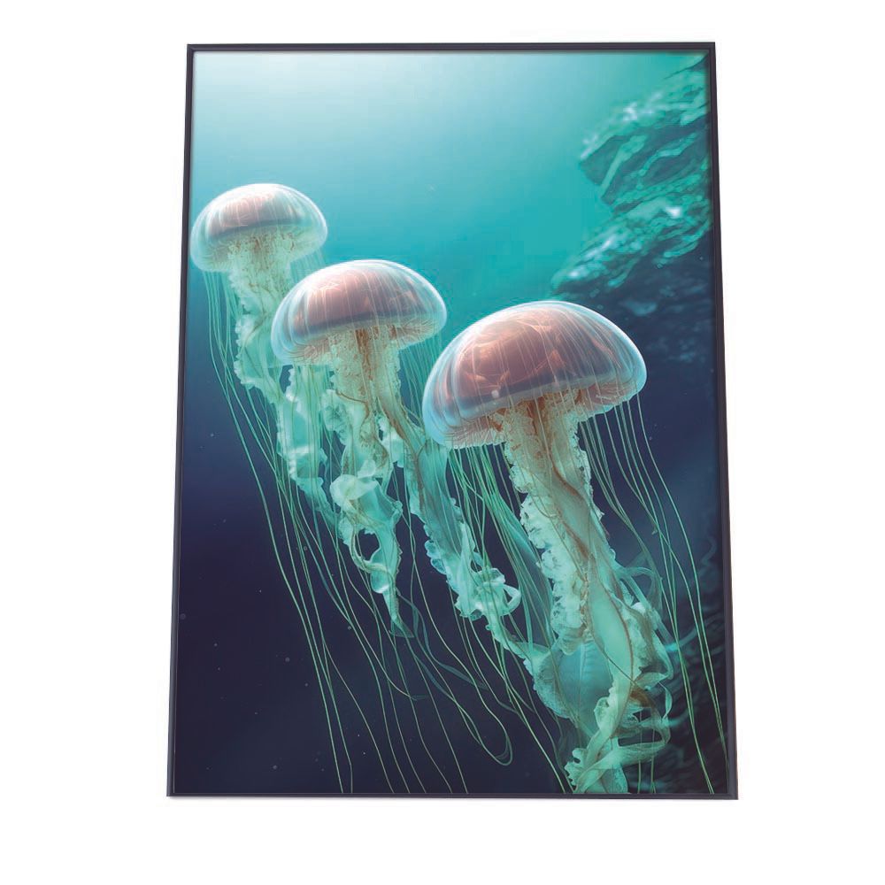 B2サイズ（約51x73cm）】【lh-poster-2602】クラゲ ポスター