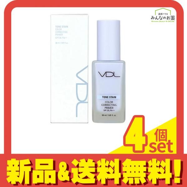 VDL トーン ステイン カラー コレクティング プライマー 03 ペールブルー 30 g セット まとめ売り