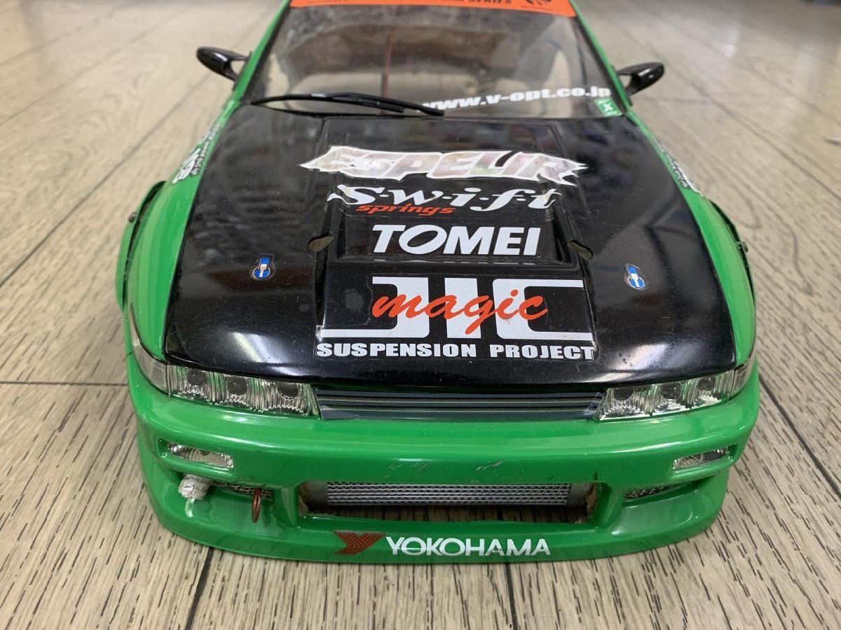 中古 1/10 ヨコモ DRIFT X TREME PS13 シルビア ボディ (オーバー