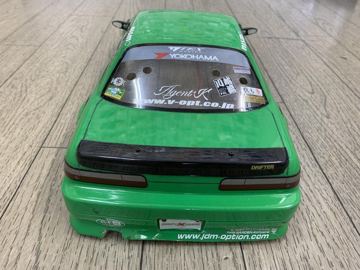 中古 1/10 ヨコモ DRIFT X TREME PS13 シルビア ボディ (オーバー