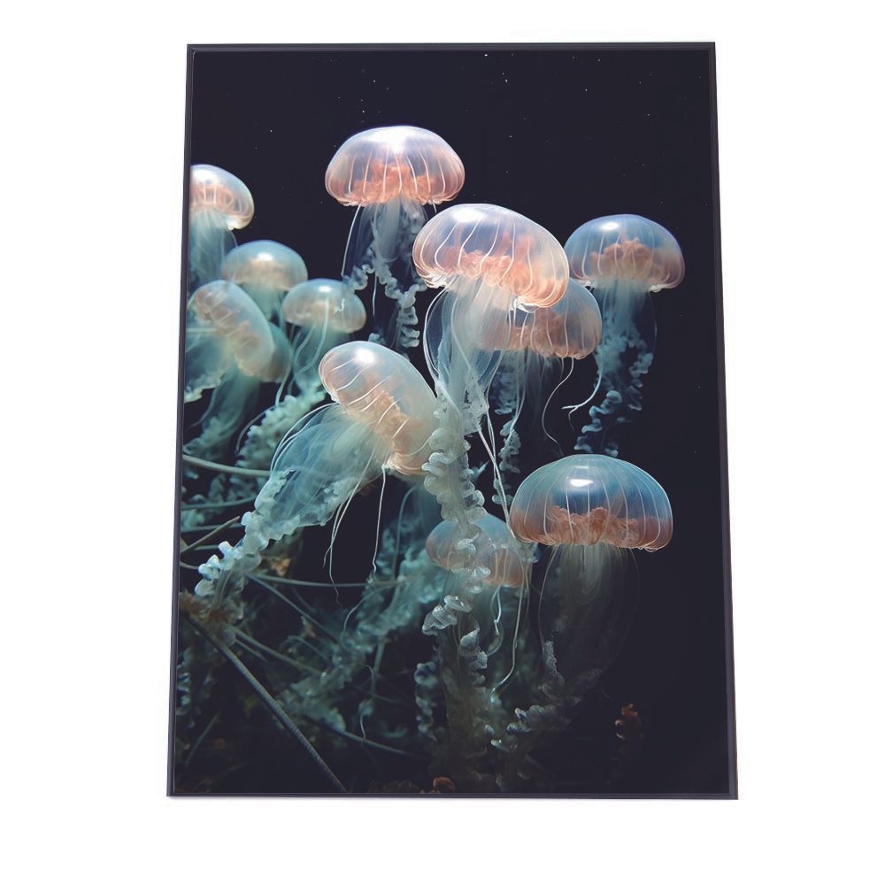 B1サイズ（約73x103cm）】【lh-poster-2626】クラゲ ポスター