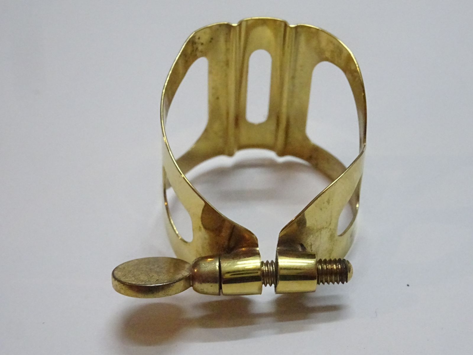 BG バリトンサックス用リガチャー Tradition L61 GP【西巣鴨】【中古