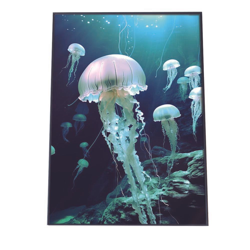 B2サイズ（約51x73cm）】【lh-poster-2635】クラゲ ポスター