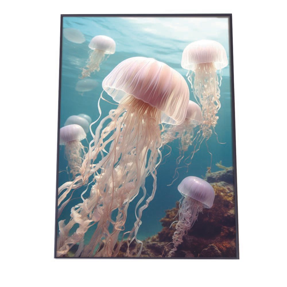 B1サイズ（約73x103cm）】【lh-poster-2642】クラゲ ポスター