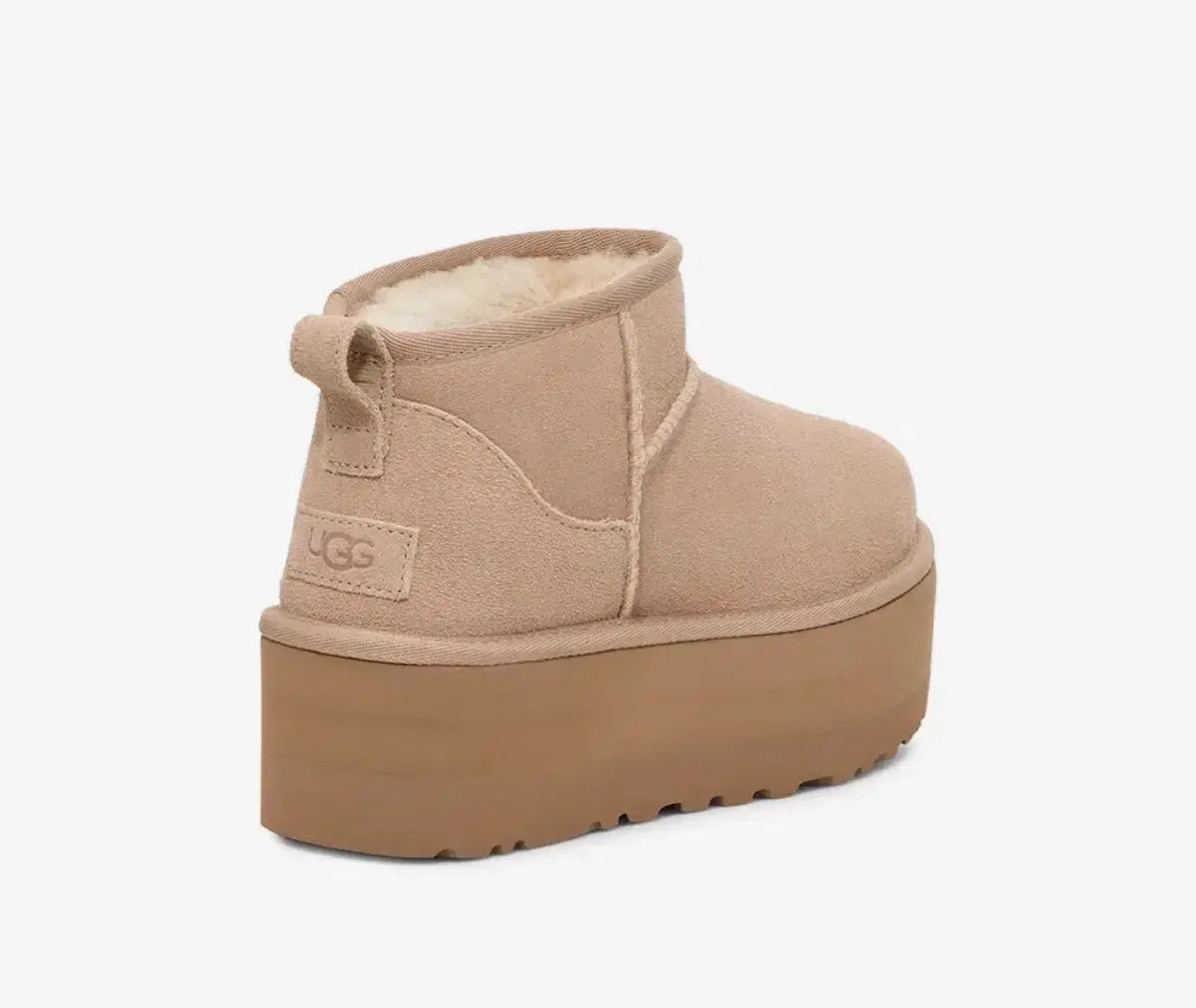 新商品 UGG ウルトラ ミニ フラットフォーム サンド アグ ブーツ